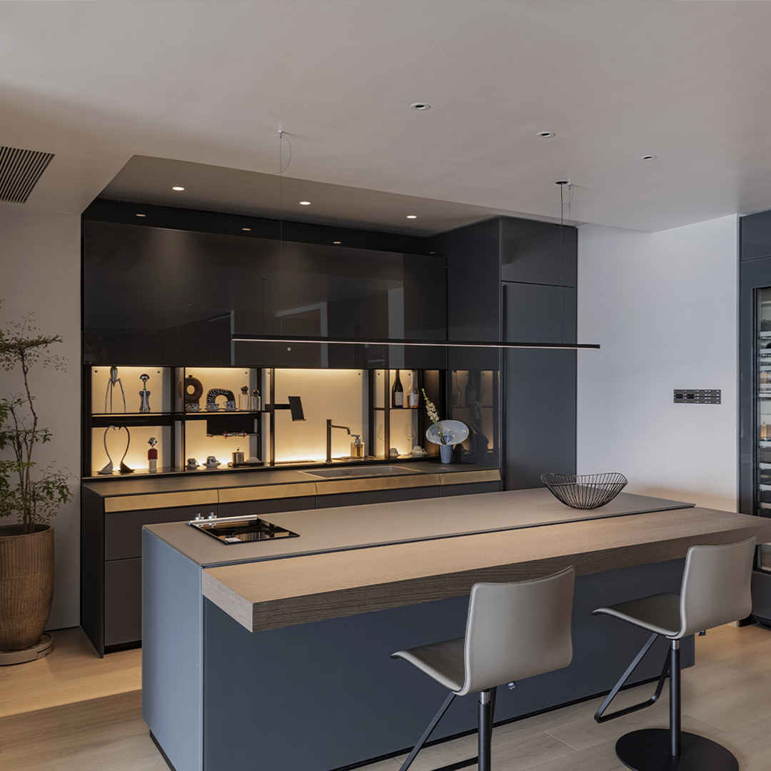 Modern design kitchen in Shanghai